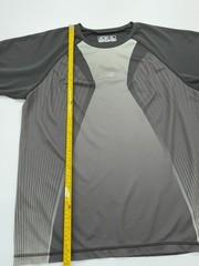 New Balance Men’s XL Colorblock Moisture-Wicking T-Shirt in Black