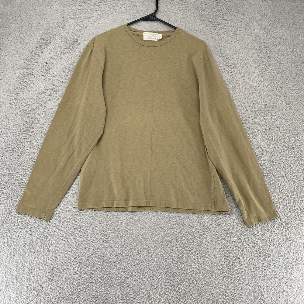 RRL Ralph Lauren Double RL Supply Shirt Mens M Utility Long Sleeve Jersey Tee