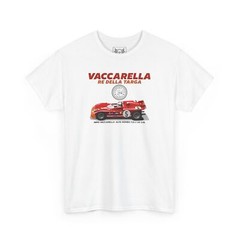 Nino Vaccarella T-Shirt Targa Florio Palermo Auto Club Tee Alfa Romeo Fans Gift