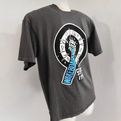 Wakeboarding Magazine T-Shirt Mens L Gray Cotton Short Sleeve Beach Surf Outdoor