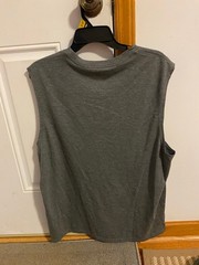 BRAND NEW MEN’S SIZE LARGE ATHLETIC WORKS AQUA JASPER HEATHER MUSCLE TANK TOP