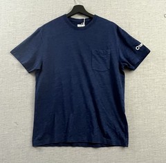 Flint & Tinder Shirt Mens Medium Blue Tenable Casual Outdoor Indigo 100% Cotton