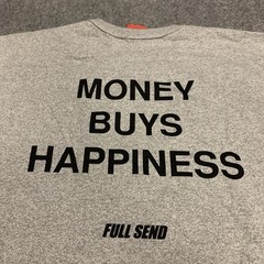 Nelk Boys FULL SEND Money Buys Happiness Shirt Size 2XL RARE Collab Limited Run