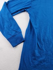 Rowdy Gentlemen Reagan Bush 84 Logo Mens Medium Blue Long Sleeve T-shirt