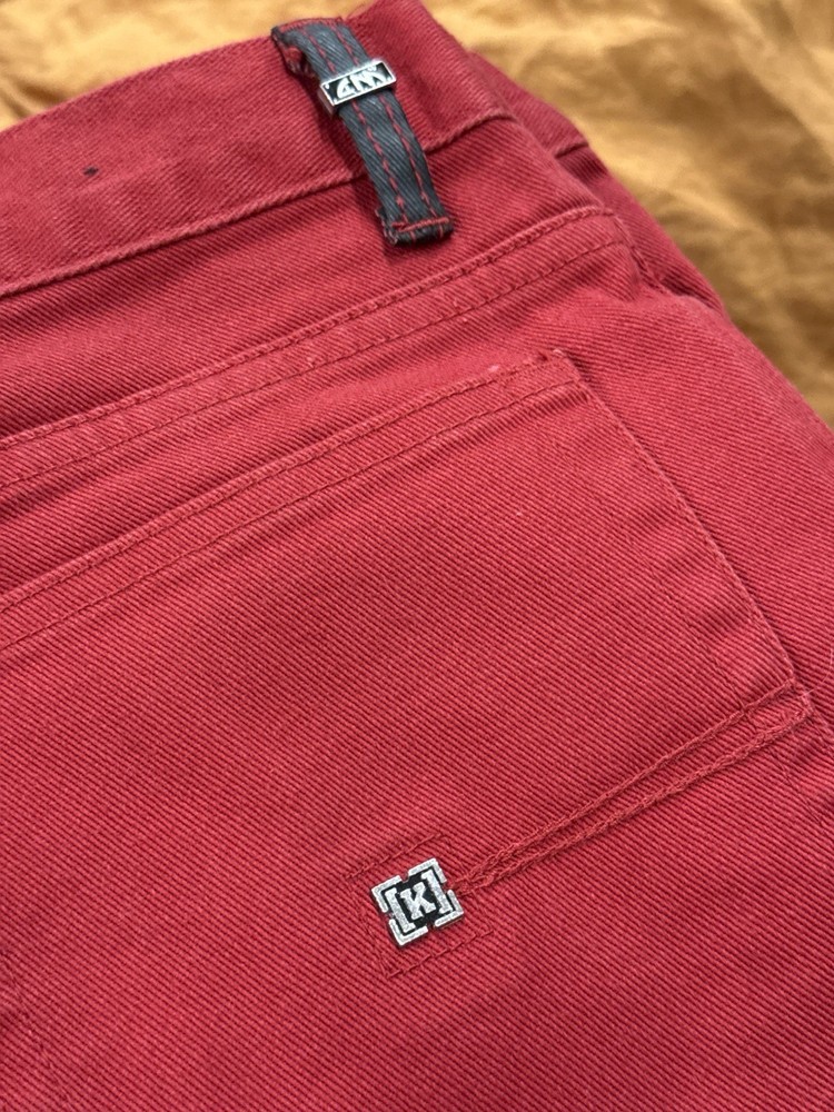 Vintage Krew Kr3w Chad Muska Skinny Jeans Red