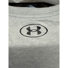 Under Armour Mens Baseball Icon SS MFO T-Shirt Gray Green Large 1383944 NEW