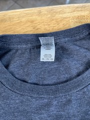 Dairy Queen Gray Employee Shirt Size XL Too Many Blizzard Treats Not Enough Time