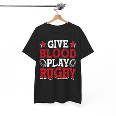 Hard-Hitting Rugby T-Shirt | Power, Strength, Tackle Tee | Ultimate Player Gear
