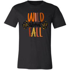wild about fall 3001C Unisex Jersey Short-Sleeve T-Shirt