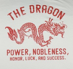 Grayson Threads Hello Gorgeous Mens Cream Red Lunar New Year Oversized T, 2XL
