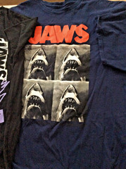 Lot of 3 ADULT MEN’S XL TO 4X Jaws Movie Great White Shark Week T-shirts TEES