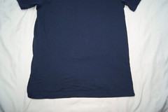 atomic blonde t-shirt men’s small navy blue graphic print short sleeve