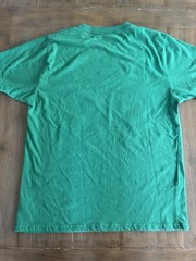 Holiday Time Men’s Green Gingerbread Man “OH SNAP!” Crewneck T-Shirt Size L