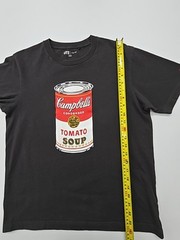 UT Boys Black Graphic Pop Art Tee Youth S T-Shirt Licensed Artwork
