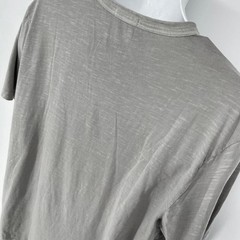 Buck Mason NEW Lightweight Cotton Tee T-Shirt Mens S Gray Straight Hem Stretch