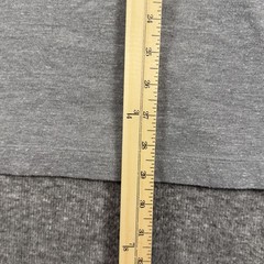 Wings+horns Crewneck Shirt Mens Large Gray Rayon Blend Long Sleeve