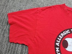 Delta Men Shirt XL Red Heavy Family Guy Funny Novelty Graphic Modern TV Cartoon
