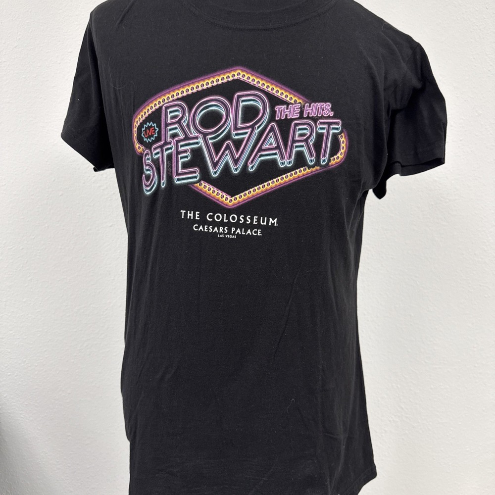 Rod Stewart The Colosseum Caesars Palace T-Shirt – XXL – 100% Ringspun Cotton