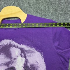 Beetlejuice Graphic Tee Men’s Size 3XL Purple Short Sleeve Movie Promo T-Shirt