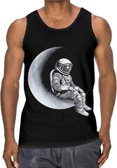 Mens Beach Tank Tops Fashion Graphic Quick Dry Sleeveless Shirt for Beach