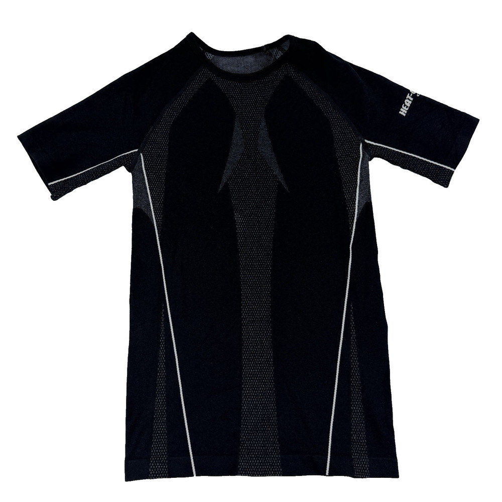 Mens Heat Out Body Cooling System Shirt Compression Black Size Large Stretch