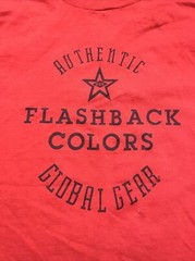 Vintage Reebok Single Stitch Double Sided Flashback Sporting Colors Large Tshirt