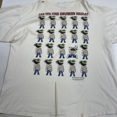 Vintage Can You Find Drunken Waldo T-Shirt Size 2XL Humor Parody 90s