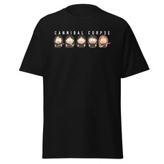 Cannibal Corpse Parody T-Shirt Funny Death Metal Humor Merch Extreme