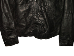 Men’s All Saints AFTERNOON LEATHER SHIRT jacket overshirt XL (ref62) £149.99!!!!