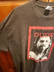 Vtg The Big Lebowski Cult Movie Shirt Time Man Of The Year The Dude Abides XL