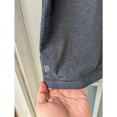 Men’s Public Rec Go To V V-neck T-shirt – Heather Gray – Large