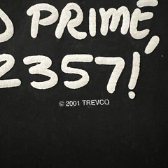 Vtg Prime Numbers Discovery Store Shirt Y2K 2001 Sz XL ? 22×30 Mathematics Math