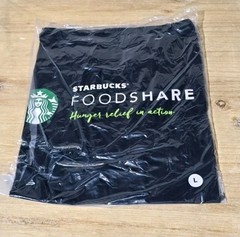 (LOOK) New Starbucks Large Tee Shirt. Print Is On The Back