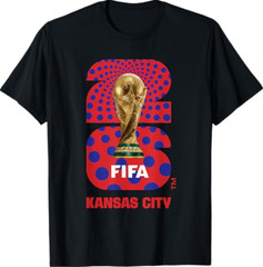 FIFA World CUP26 Kansas City Trophy Color T-Shirt