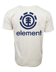 ELEMENT SKATE CO MENS LOGO T SHIRT NATURAL