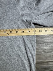 Carhartt K231 Men’s XL Loose Fit Long Sleeve Logo Sleeve T Shirt Heather Gray