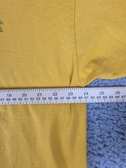 VINTAGE Halifax CROP Walk Shirt Mens 2XL Yellow 1994 Daytona Beach Charity 90s