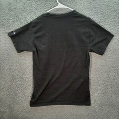 Champion Shirt Adult Small Gray Spell Out Logo Athleticwear Sports Casual Preppy
