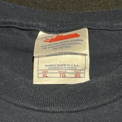 Now and Zen XL Dk Blue Shirt Let Me Drop Everything 100% Cotton Preshrunk w Tag