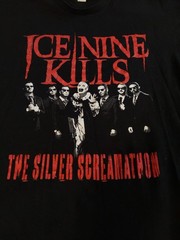 Ice Nine Kills The Silver Screamathon Mens T Shirt Black Size Xl
