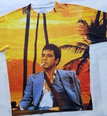 Scarface Frank’s Office T shirt Miami south beach 80s tony montana