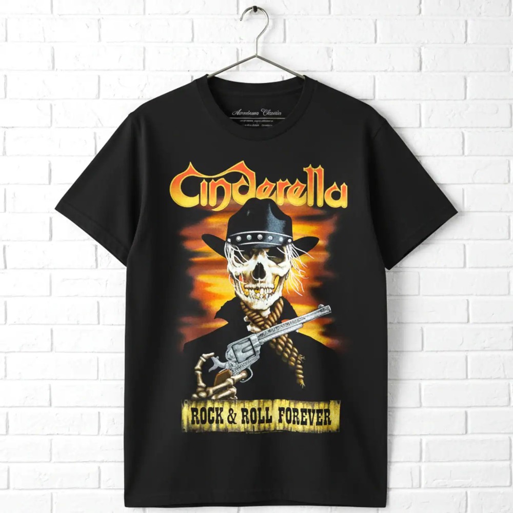Cinderella Skeleton Cowboy Men’s T Shirt