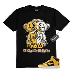 Dunk Tang Pollen Yellow Gold Black White High 2024 T Shirt to Match MIXED