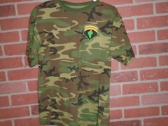 COMBAT SPORTS OUTDOOR LASER TAG MENS CAMOFLAUGE TSHIRT SIZE LARGE
