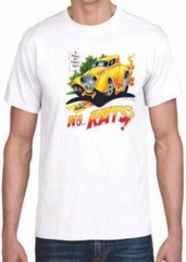 Adult DryBlend® T-Shirt – ( NO RATS – HOT ROD)