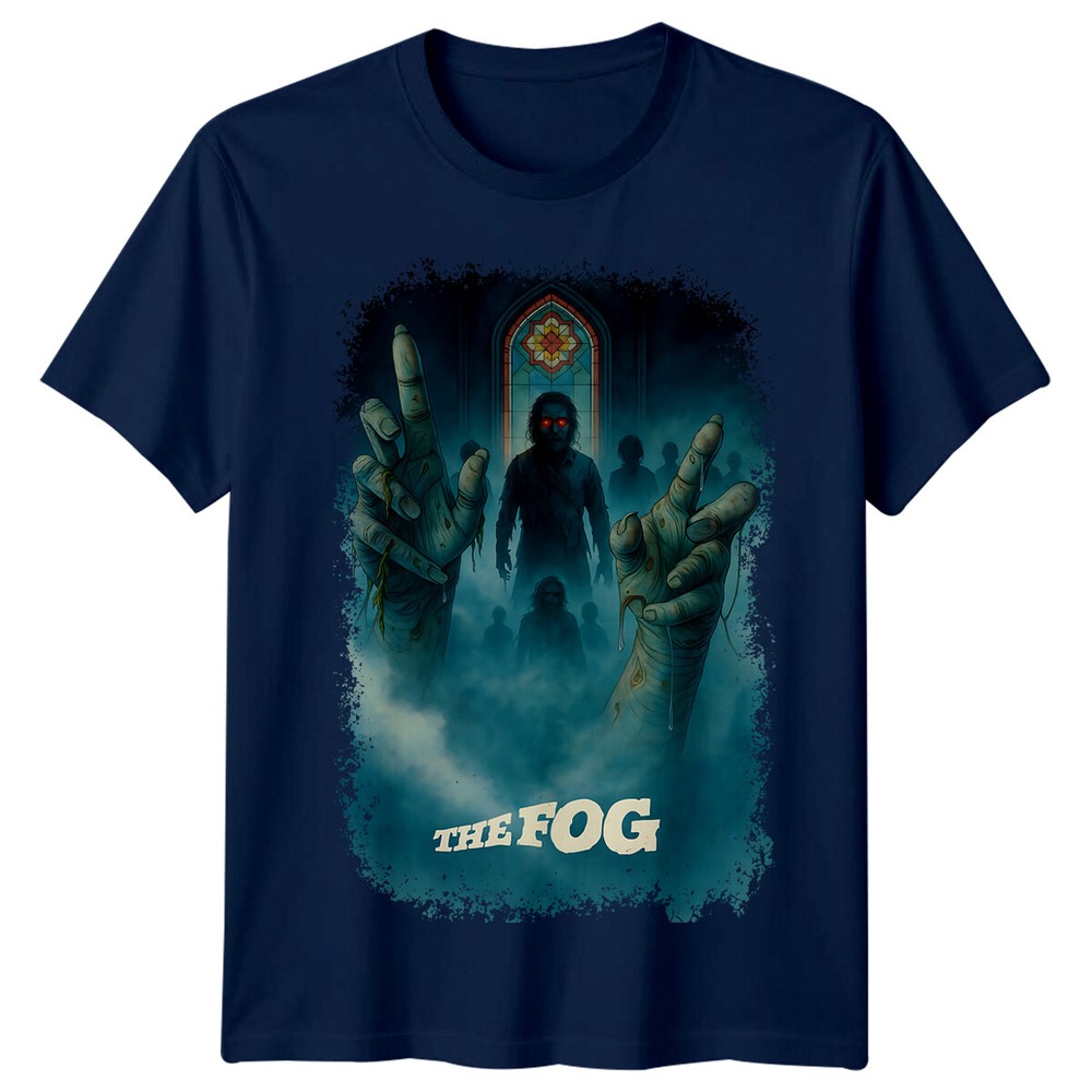 The Fog (1980) Movie Poster Inspired T-Shirt Retro 80s Tee