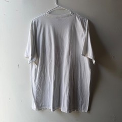 Vintage Fruit of the Loom Lofteez I AM I RUN Graphic T-Shirt White XL Mens 90s