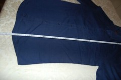 Top Collection – No. 2 men’s shirts, beige and blue, cotton, size 41 (16), used