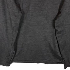 REI Co Op Shirt Mens Large Black Crew Neck Raglan Sleeve Pullover Performance