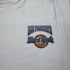 Vintage Y2K Hard Rock Cafe San Francisco California Graphic Souvenir T-Shirt XL